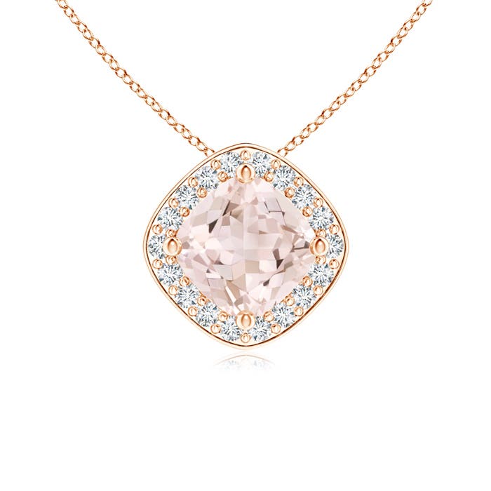 A - Morganite / 0.54 CT / 14 KT Rose Gold