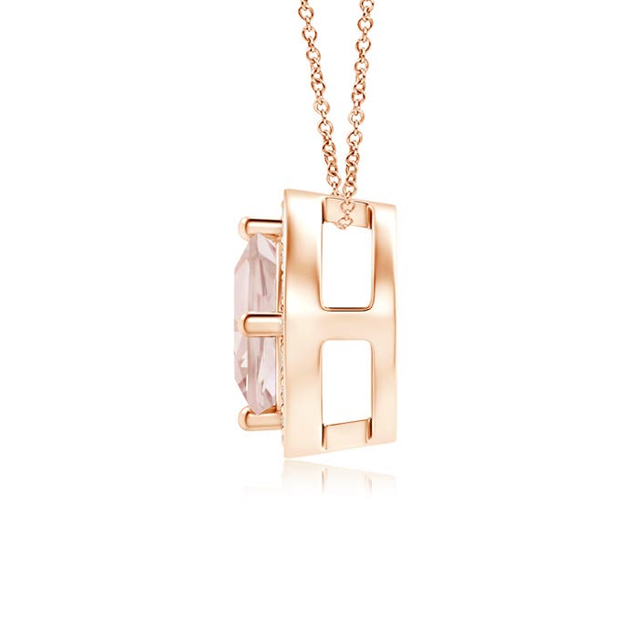 AA - Morganite / 0.54 CT / 14 KT Rose Gold