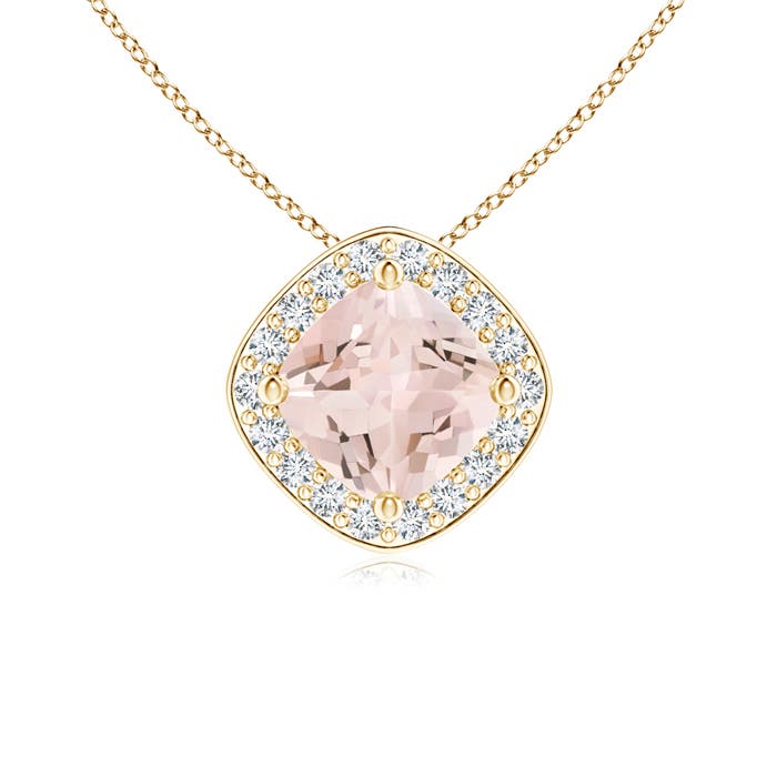 AA - Morganite / 0.54 CT / 14 KT Yellow Gold