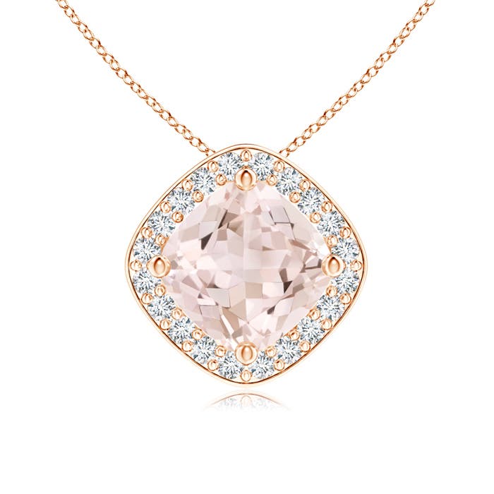 A - Morganite / 0.87 CT / 14 KT Rose Gold