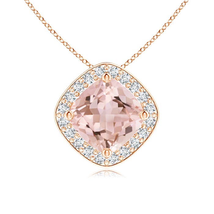 AAAA - Morganite / 0.87 CT / 14 KT Rose Gold