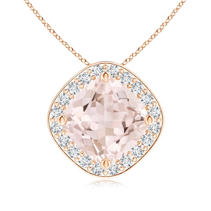 A - Morganite / 1.36 CT / 14 KT Rose Gold