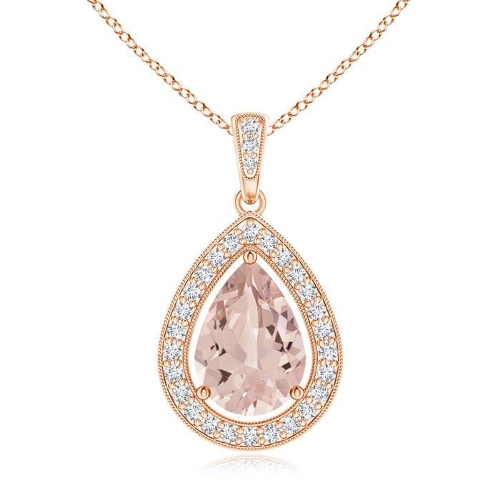 AA - Morganite / 1.84 CT / 14 KT Rose Gold