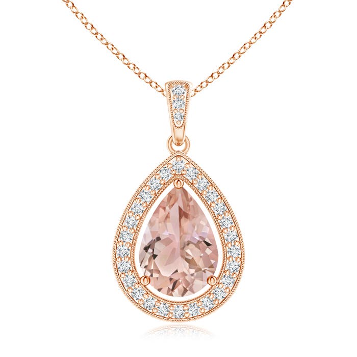 AAA - Morganite / 1.84 CT / 14 KT Rose Gold