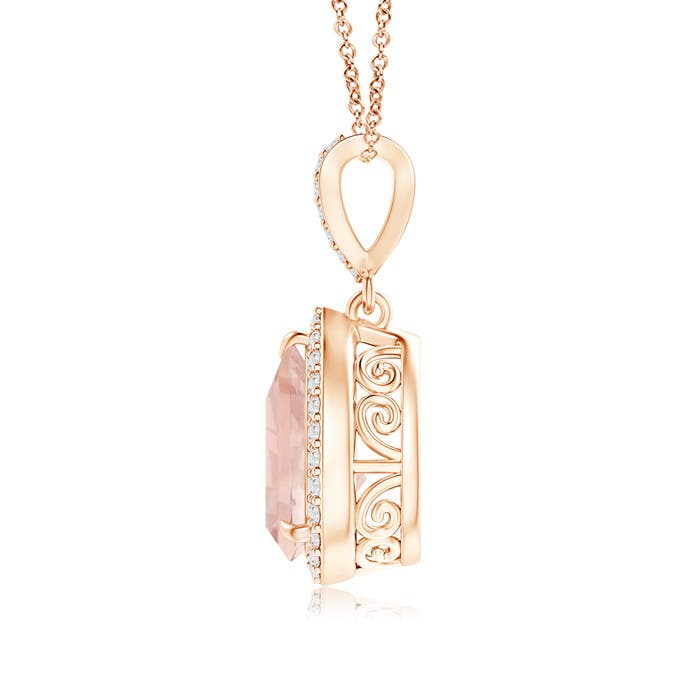 AA - Morganite / 1.81 CT / 14 KT Rose Gold