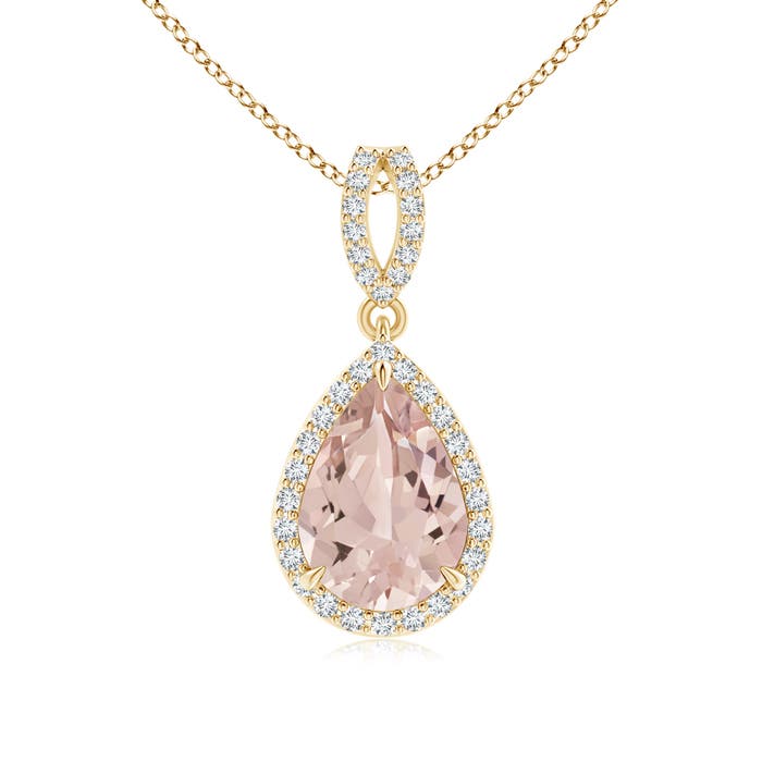 AA - Morganite / 1.81 CT / 14 KT Yellow Gold