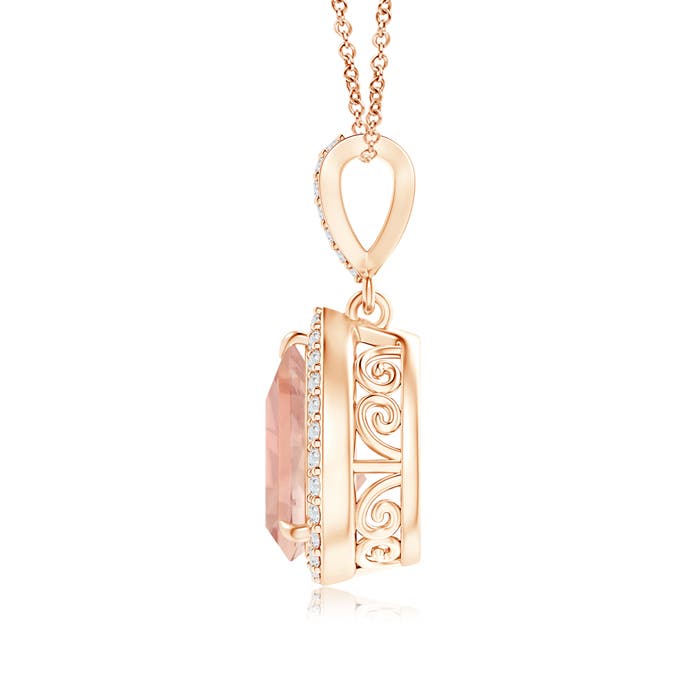 AAA - Morganite / 1.81 CT / 14 KT Rose Gold