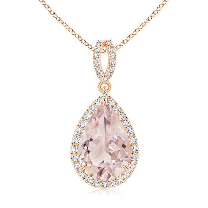 A - Morganite / 2.52 CT / 14 KT Rose Gold