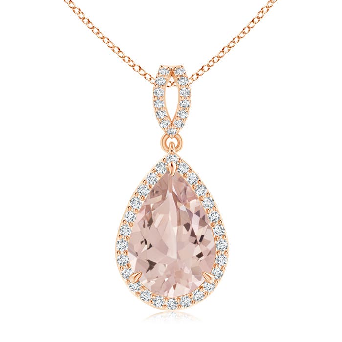 AA - Morganite / 2.52 CT / 14 KT Rose Gold