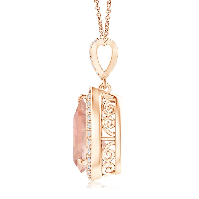 AAA - Morganite / 2.52 CT / 14 KT Rose Gold