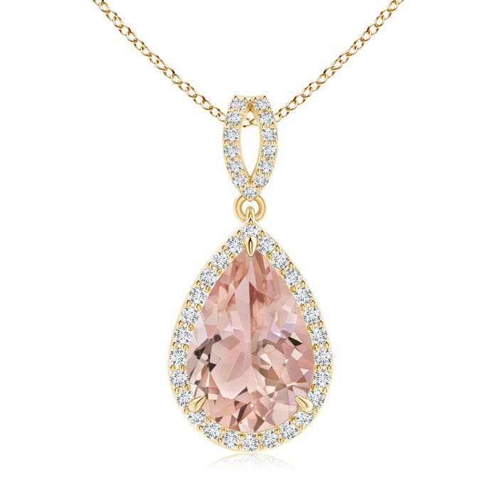 AAA - Morganite / 2.52 CT / 14 KT Yellow Gold