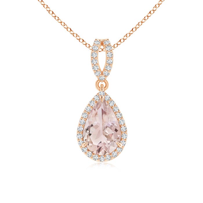 A - Morganite / 1.34 CT / 14 KT Rose Gold