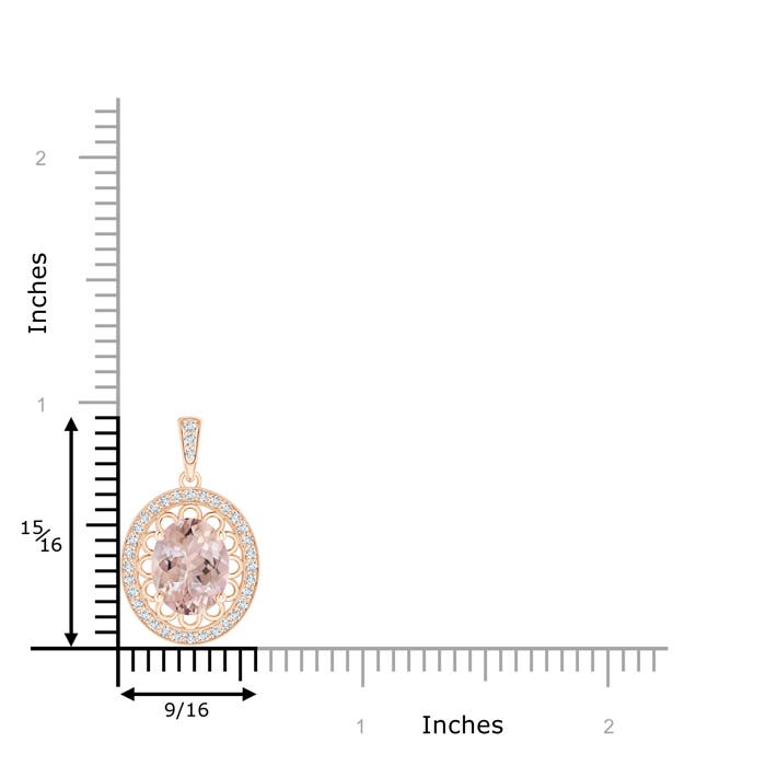 AA - Morganite / 2.78 CT / 14 KT Rose Gold