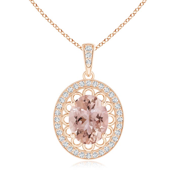 AAA - Morganite / 2.78 CT / 14 KT Rose Gold