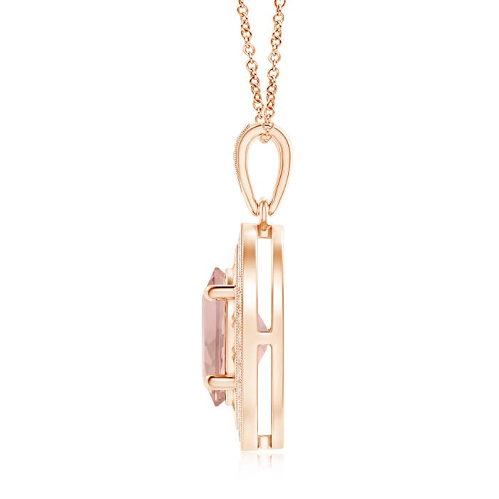 AAA - Morganite / 2.78 CT / 14 KT Rose Gold