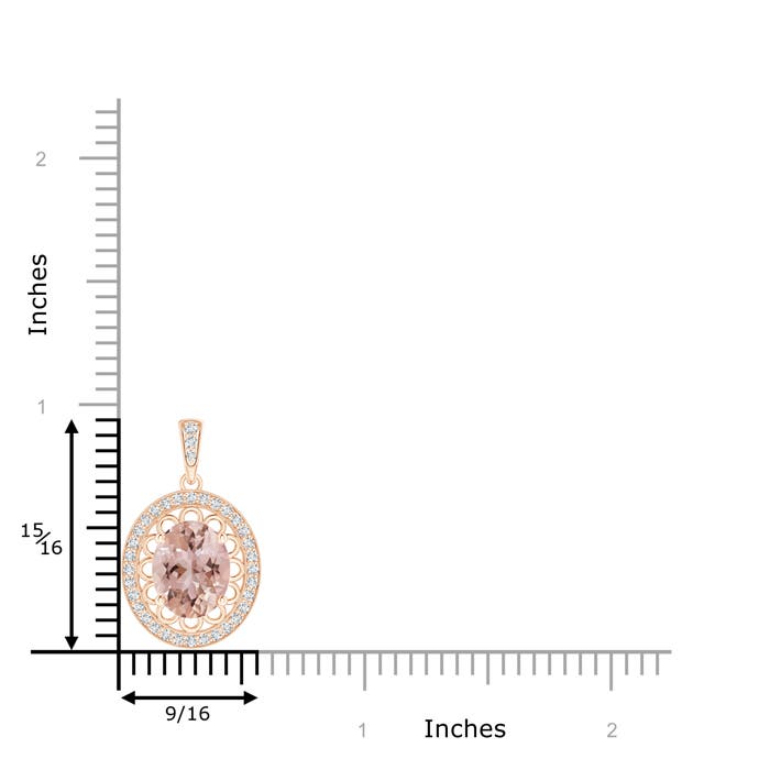 AAA - Morganite / 2.78 CT / 14 KT Rose Gold