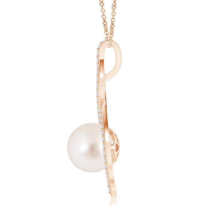 AAAA - South Sea Cultured Pearl / 7.52 CT / 14 KT Rose Gold