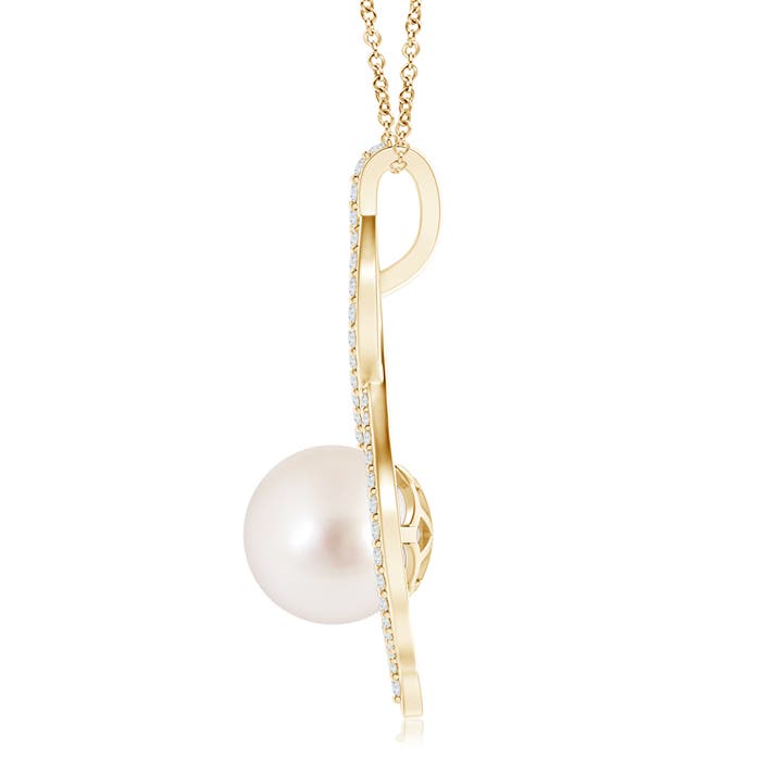 AAAA - South Sea Cultured Pearl / 7.52 CT / 14 KT Yellow Gold