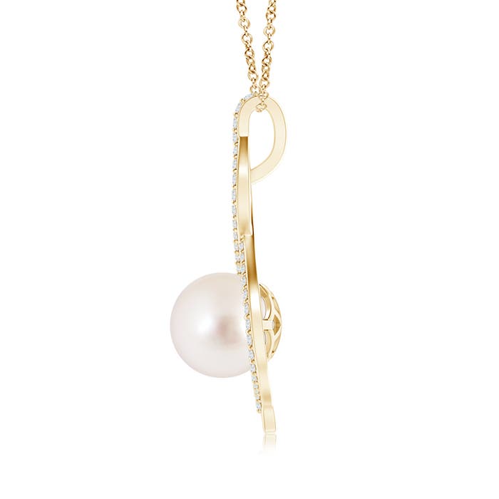 AAAA - South Sea Cultured Pearl / 5.48 CT / 14 KT Yellow Gold