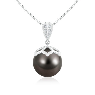 Round AAA Tahitian Cultured Pearl