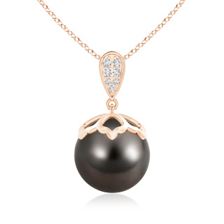 Round AAA Tahitian Cultured Pearl