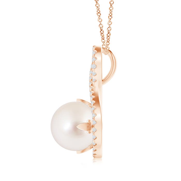 AAAA - South Sea Cultured Pearl / 7.5 CT / 14 KT Rose Gold