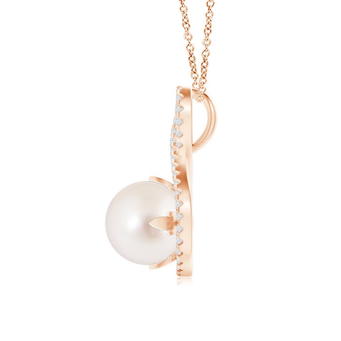 AAAA - South Sea Cultured Pearl / 5.48 CT / 14 KT Rose Gold