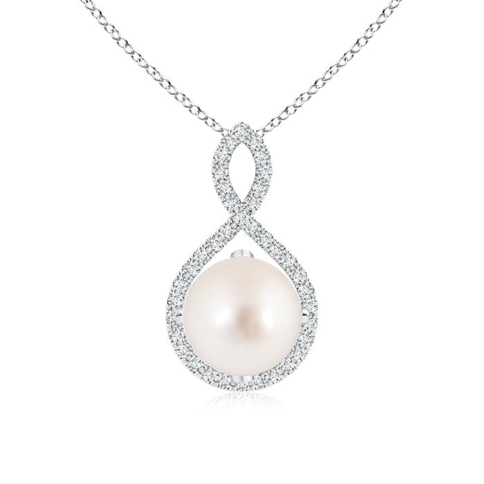 AAAA - South Sea Cultured Pearl / 5.48 CT / 14 KT White Gold