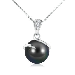 Drop Tahitian Pearl Drop Necklaces & Pendants