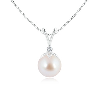 Round AAA Akoya Cultured Pearl