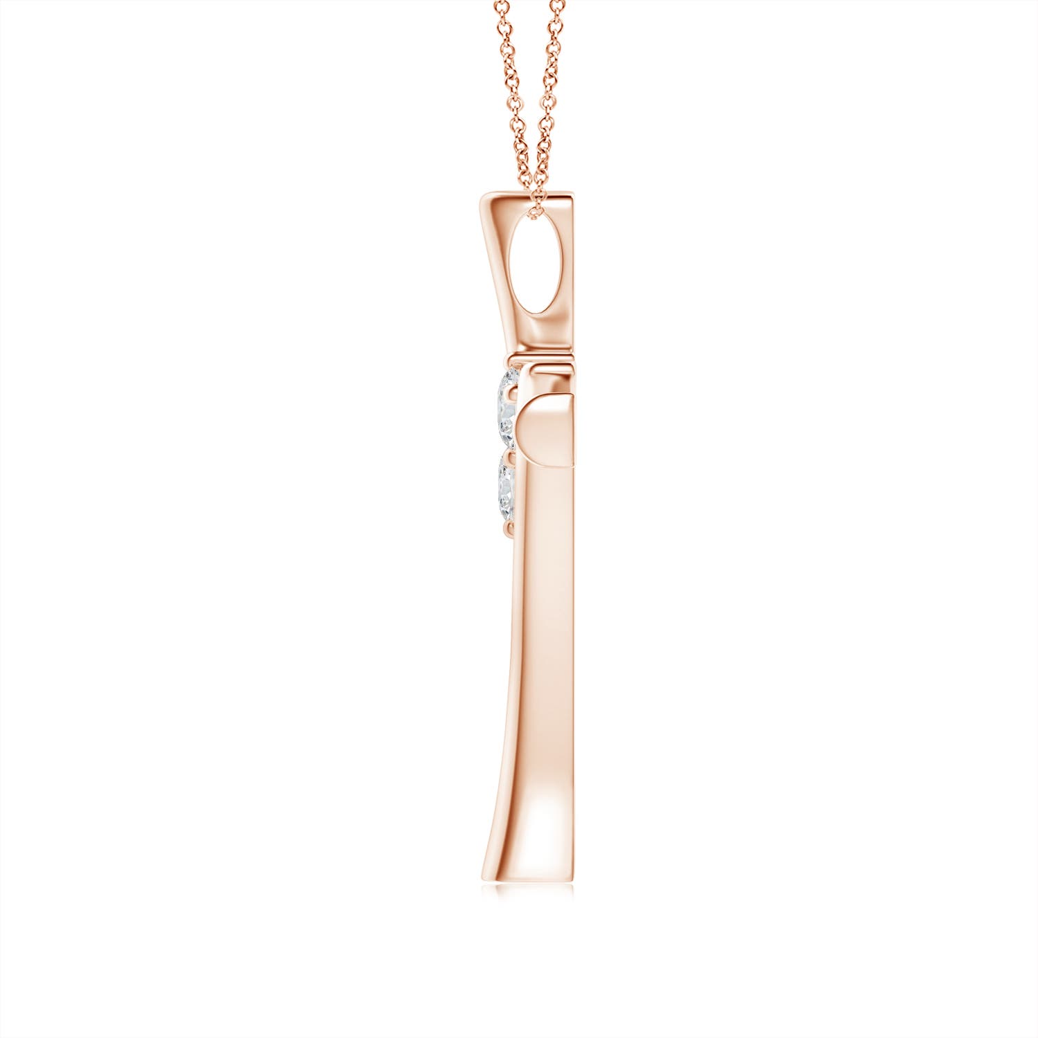 H, SI2 / 0.25 CT / 14 KT Rose Gold