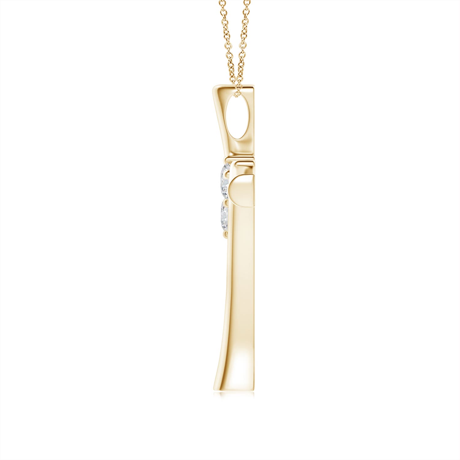 H, SI2 / 0.25 CT / 14 KT Yellow Gold