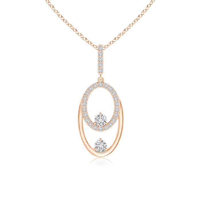 H, SI2 / 0.27 CT / 14 KT Rose Gold