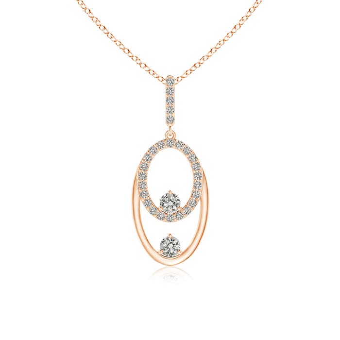 K, I3 / 0.27 CT / 14 KT Rose Gold