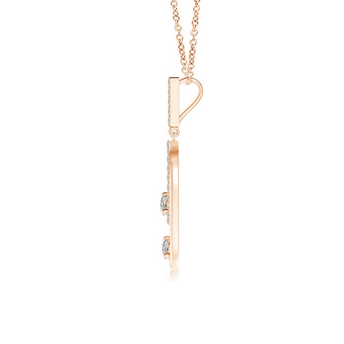 K, I3 / 0.27 CT / 14 KT Rose Gold