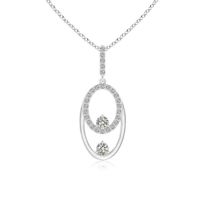 K, I3 / 0.27 CT / 14 KT White Gold