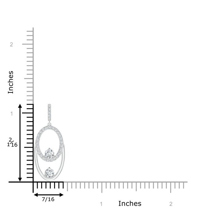 G, VS2 / 0.45 CT / 14 KT White Gold