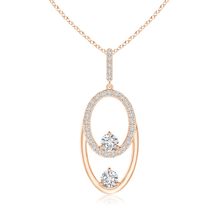 H, SI2 / 0.45 CT / 14 KT Rose Gold