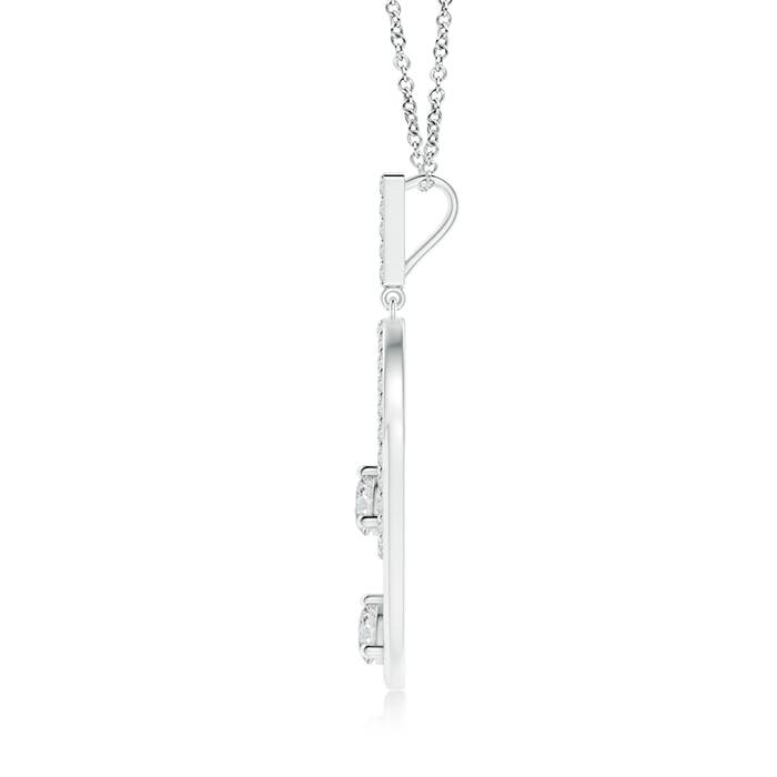 H, SI2 / 0.45 CT / 14 KT White Gold