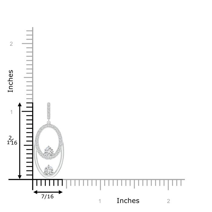 H, SI2 / 0.45 CT / 14 KT White Gold