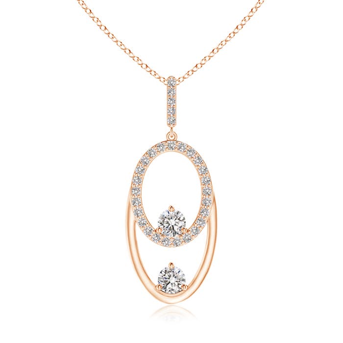 I-J, I1-I2 / 0.45 CT / 14 KT Rose Gold