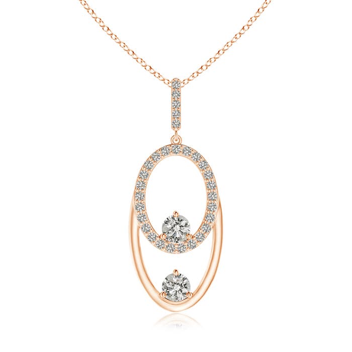 K, I3 / 0.45 CT / 14 KT Rose Gold