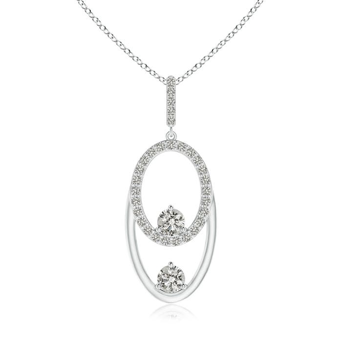 K, I3 / 0.45 CT / 14 KT White Gold