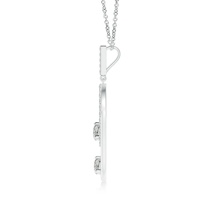 K, I3 / 0.45 CT / 14 KT White Gold