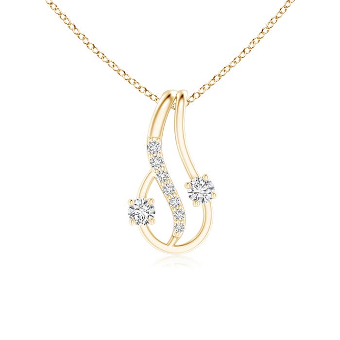 H, SI2 / 0.15 CT / 14 KT Yellow Gold