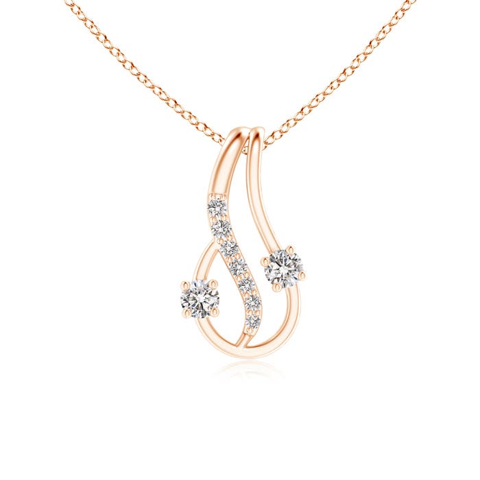 I-J, I1-I2 / 0.15 CT / 14 KT Rose Gold