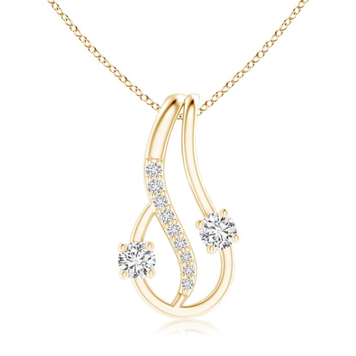 H, SI2 / 0.28 CT / 14 KT Yellow Gold