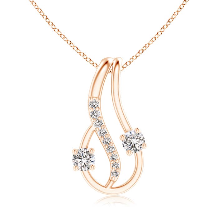 I-J, I1-I2 / 0.28 CT / 14 KT Rose Gold