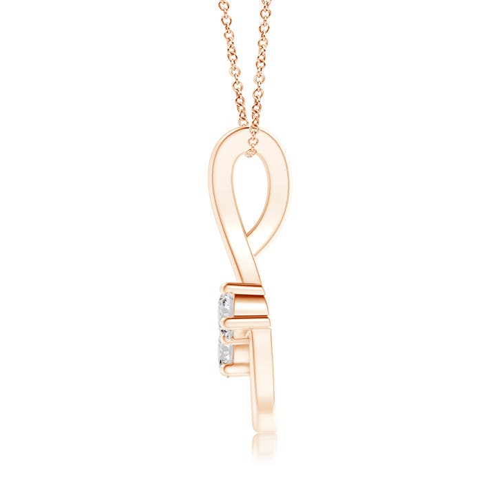 I-J, I1-I2 / 0.28 CT / 14 KT Rose Gold