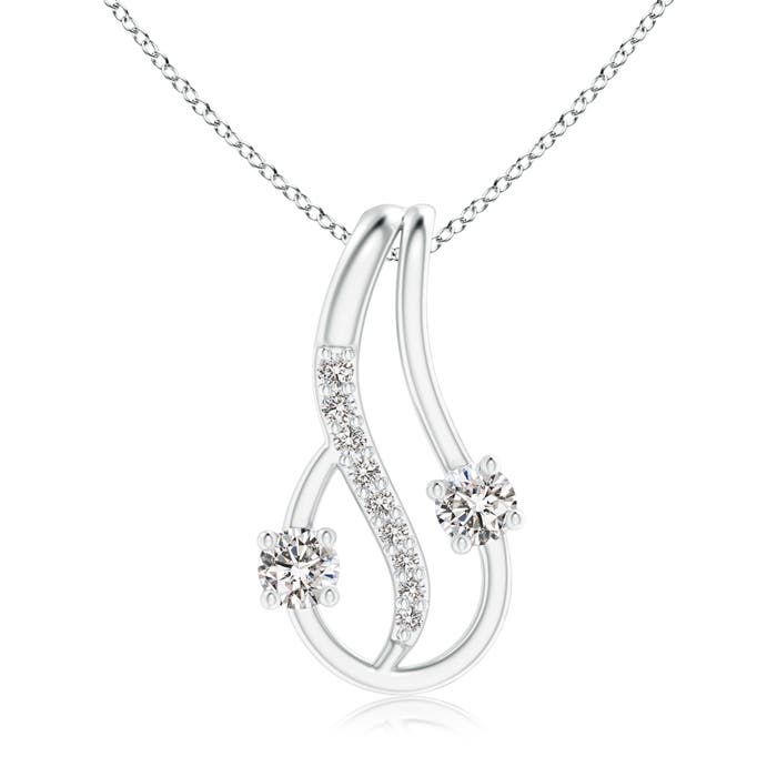 I-J, I1-I2 / 0.28 CT / 14 KT White Gold